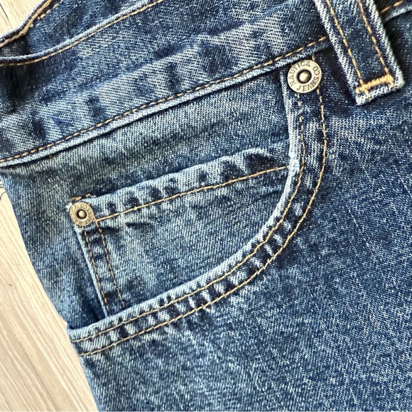 Vintage Nautica Men's Dark Denim Straight Jeans Size 30 Made in USA - Picture 8 of 13